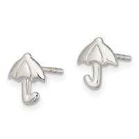 Sterling Silver Madi K Umbrella Post Earrings view 2