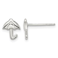 Sterling Silver Madi K Umbrella Post Earrings view 1