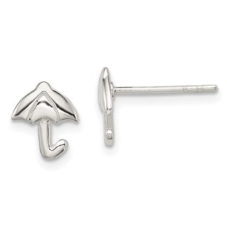 Sterling Silver Madi K Umbrella Post Earrings