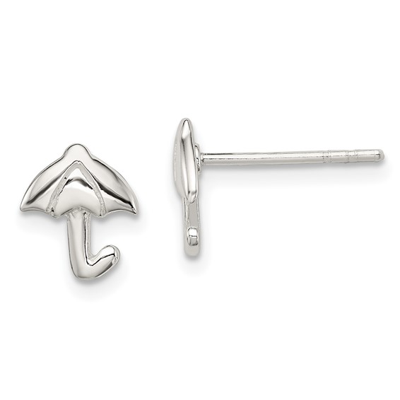 Sterling Silver Madi K Umbrella Post Earrings