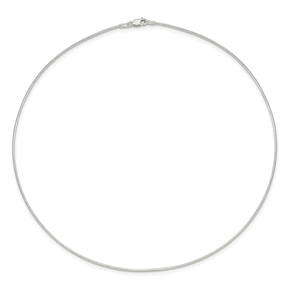Sterling Silver 1mm Neckwire (QH1164-16)