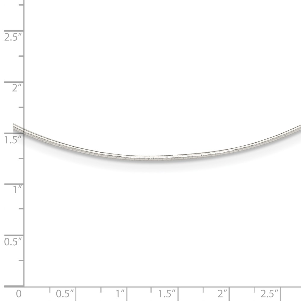 Sterling Silver 1mm Neckwire (QH1164-16)