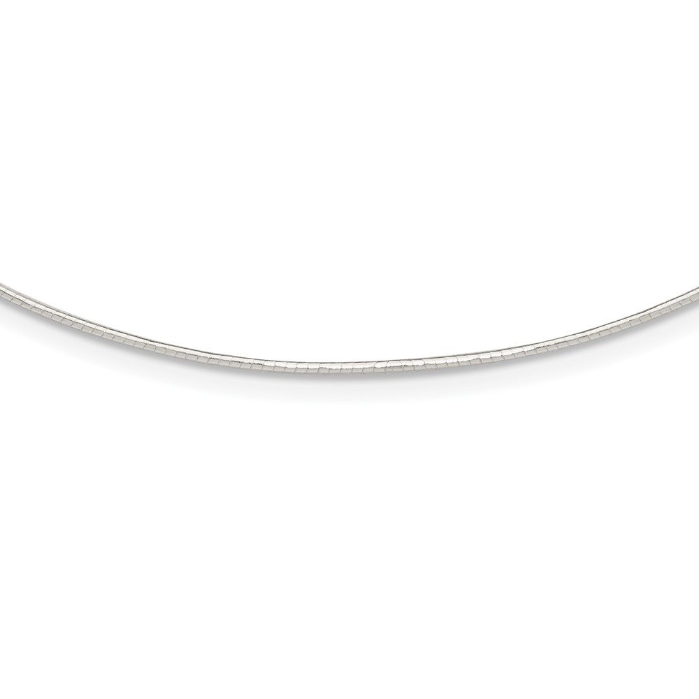 Sterling Silver 1mm Neckwire (QH1164-16)