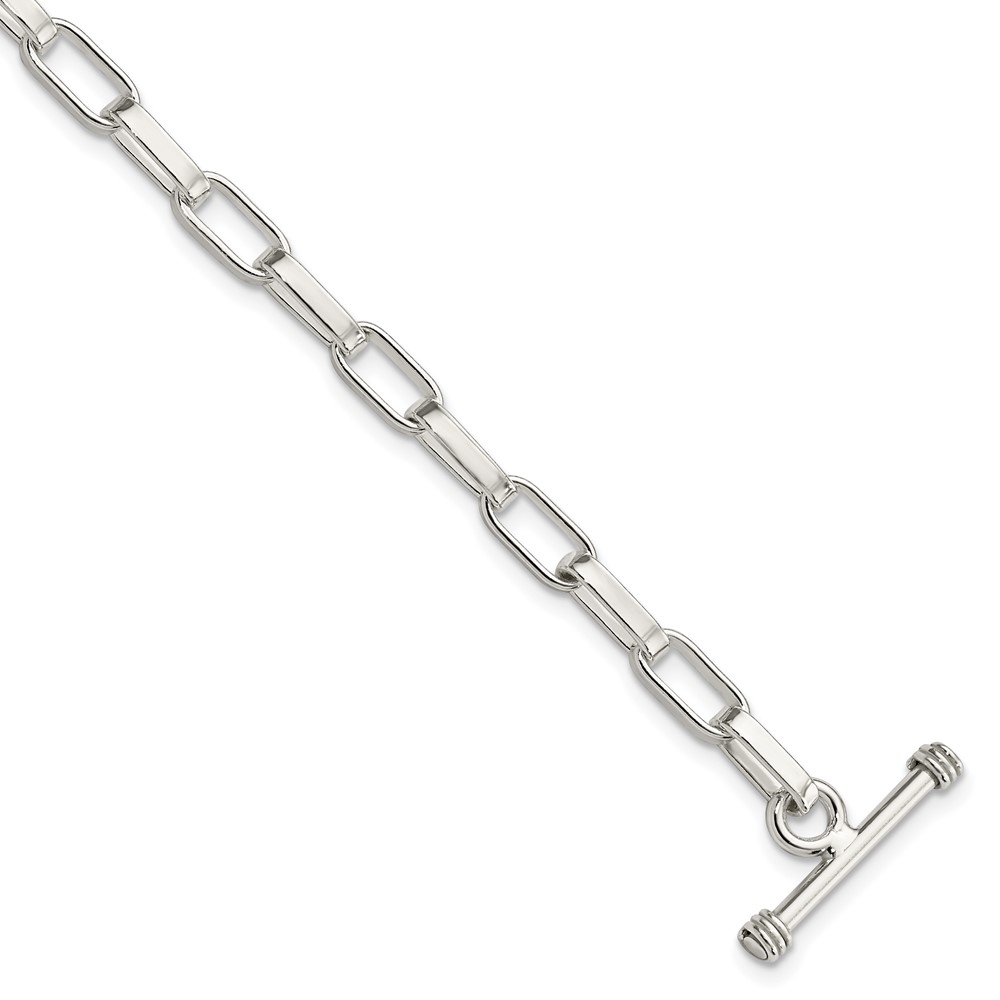 Sterling Silver 7.5inch Fancy Link Bracelet (QH193-7.5)