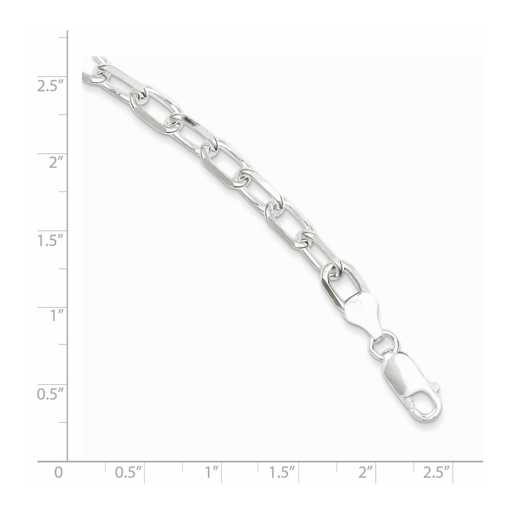 Sterling Silver 7.5inch Fancy Link Bracelet (QH208-7.5)