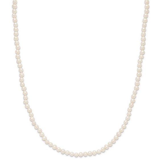 Sterling Silver Freshwater Cultured Pearl Necklace