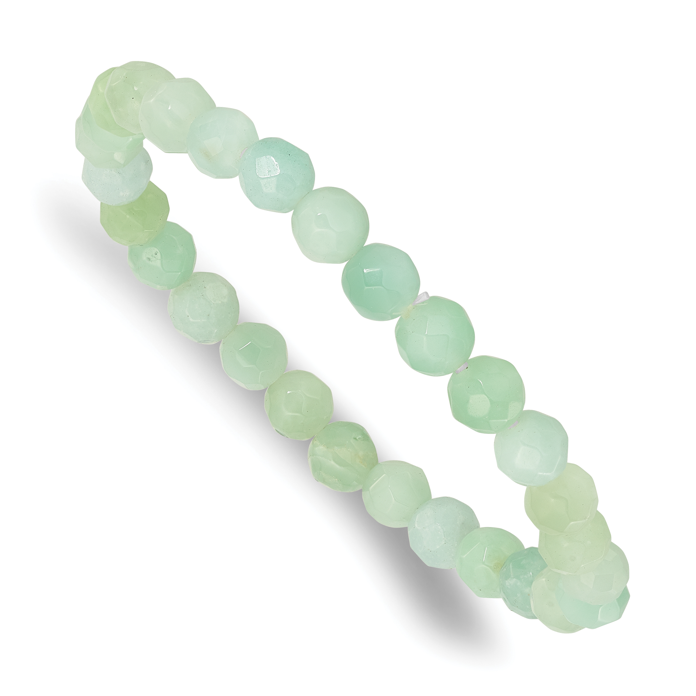 Amazonite 6mm Beaded Stretch Bracelet (QH5741)