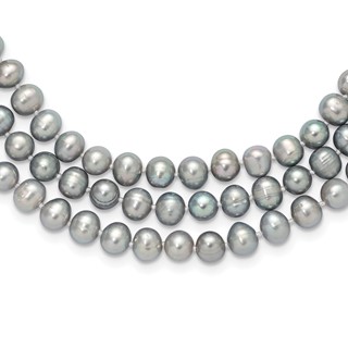 7-8mm Freshwater Cultured Pearl 76in Slip on Necklaces