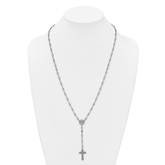Sterling Silver with CZ Rosary