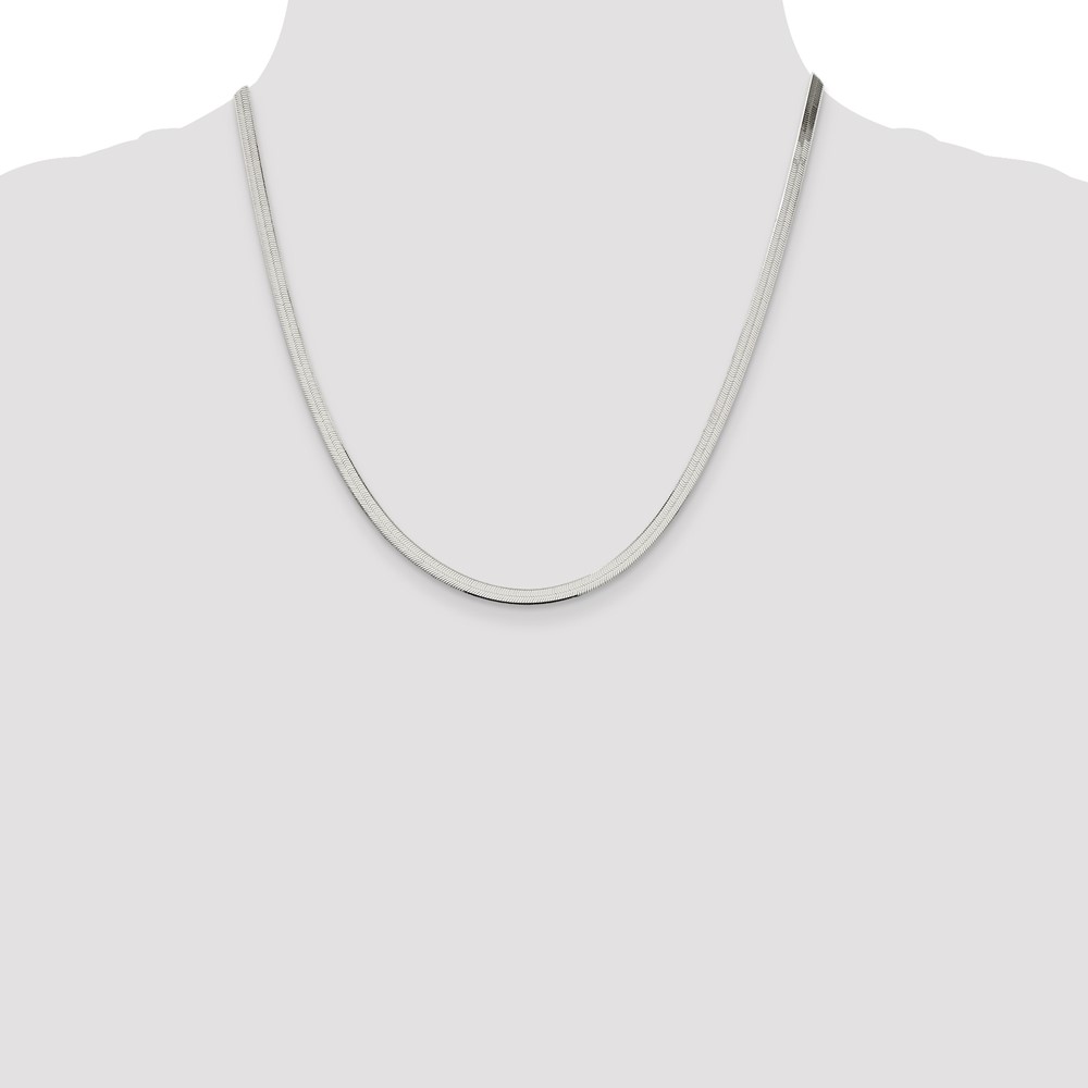 Sterling Silver 3.5mm Magic Herringbone Chain (QHB040-20)