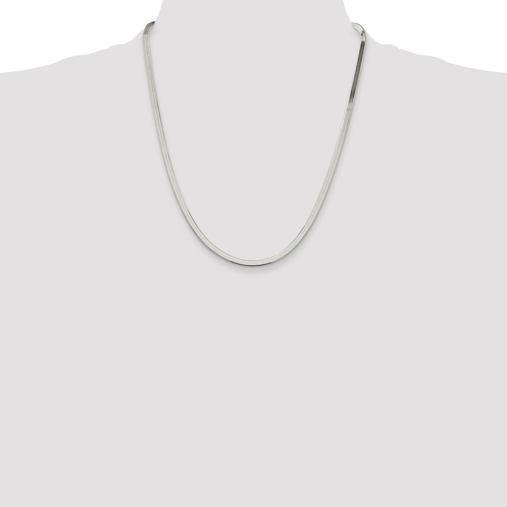 Sterling Silver 3.5mm Magic Herringbone Chain (QHB040-22)