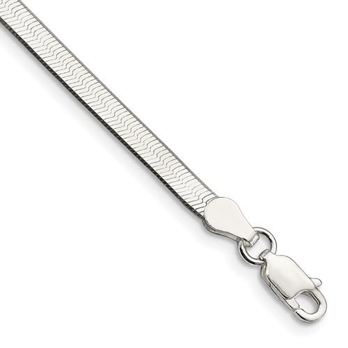 Sterling Silver 3.5mm Magic Herringbone Chain