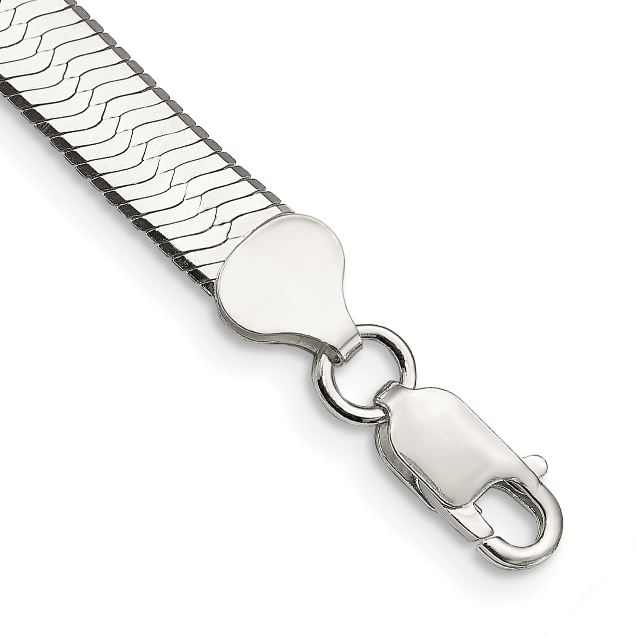 Sterling Silver 7.3mm Magic Herringbone Chain (QHB080-7)