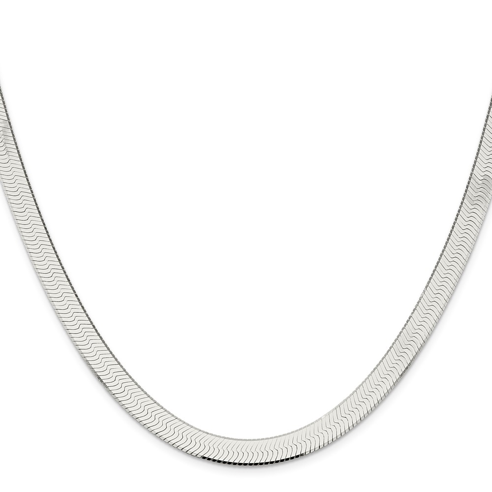 Sterling Silver 8mm Magic Herringbone Chain (QHB090-22)