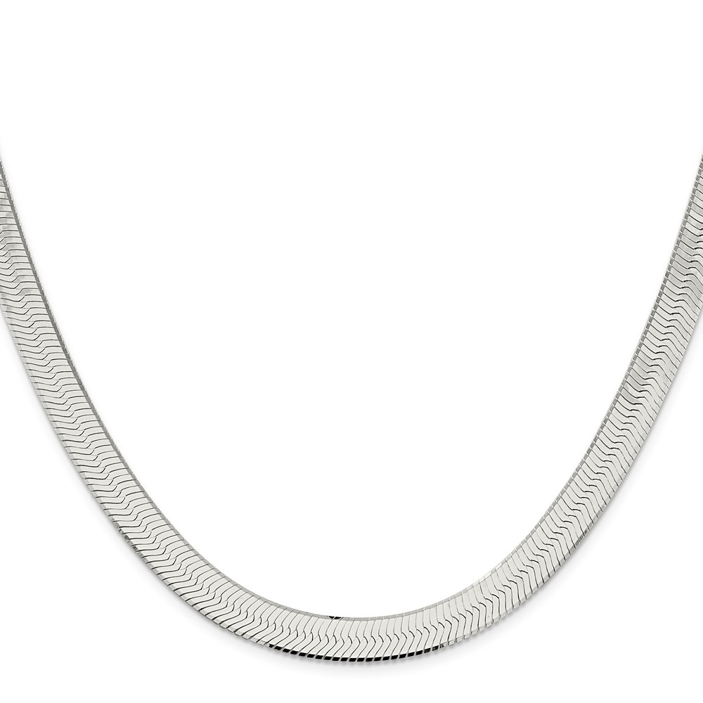 Sterling Silver 8.75mm Magic Herringbone Chain (QHB100-24)