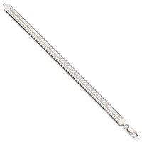 Sterling Silver 8.75mm Magic Herringbone Chain view 2
