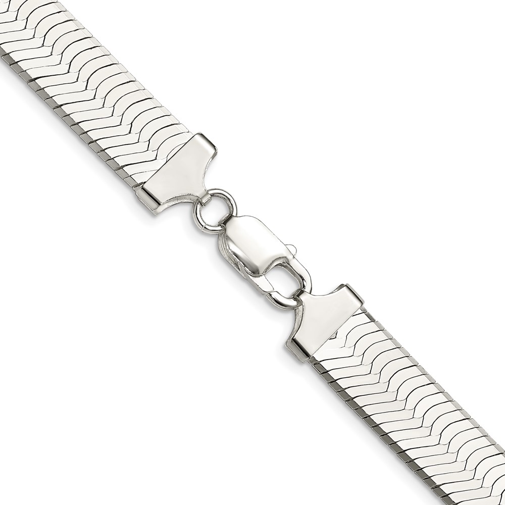 Sterling Silver 10.5mm Magic Herringbone Chain (QHB120-24)