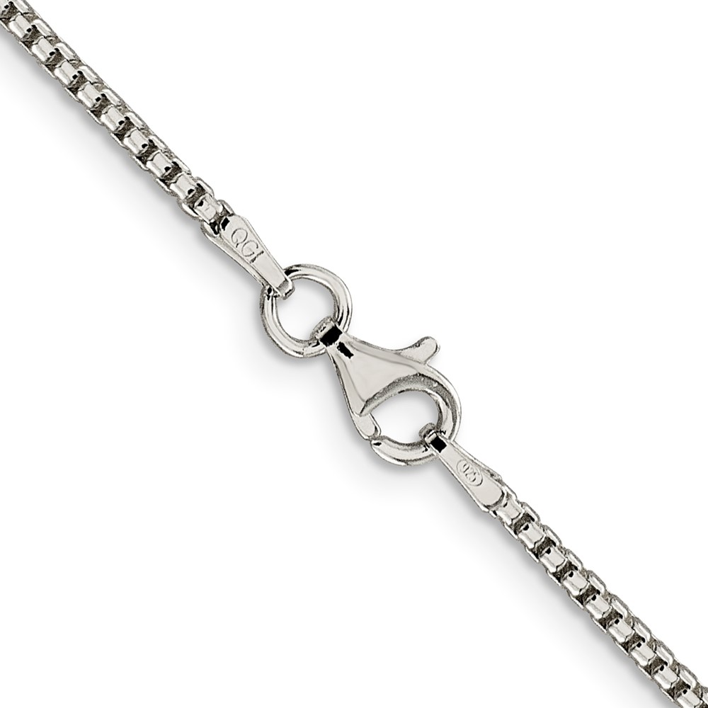 Sterling Silver 1.75mm Round Box Chain (QHX035-20)