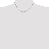 Sterling Silver 1.75mm Round Box Chain view 4