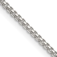 Sterling Silver 1.75mm Round Box Chain view 1