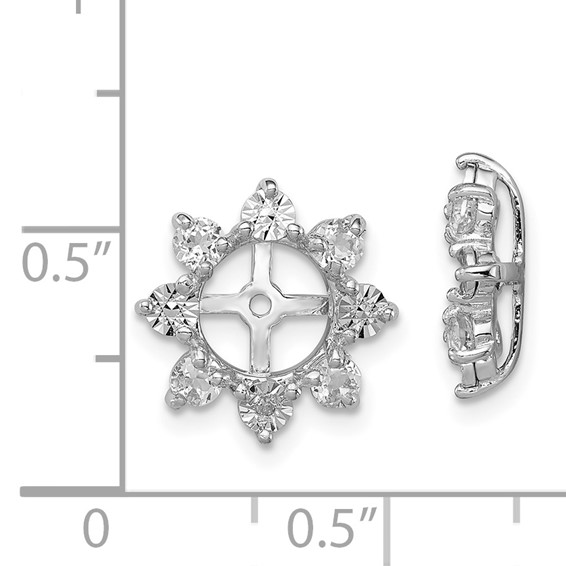 Birthstone & Diamond Earring Jackets