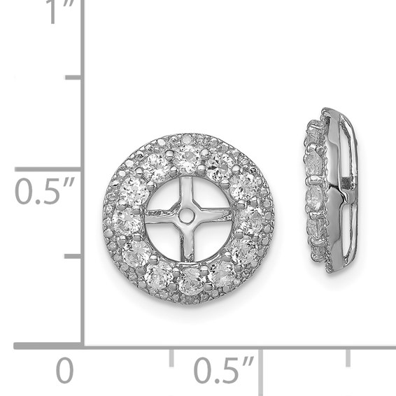 Diamond & Birthstone Earring Jackets