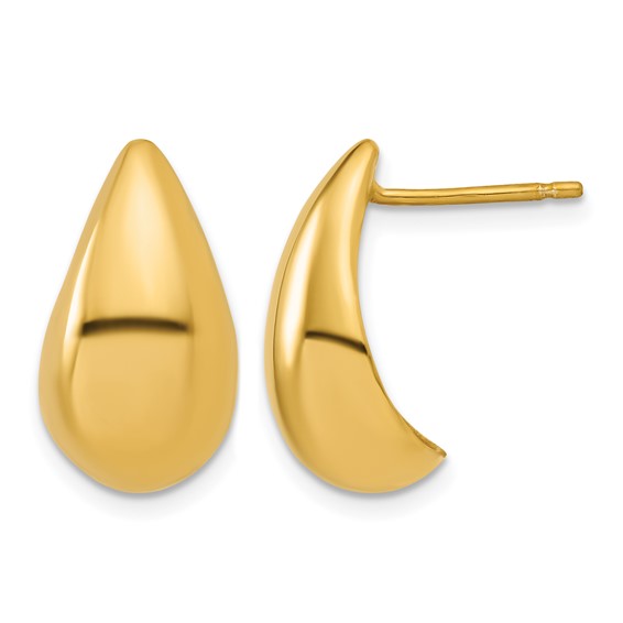 Leslie's Sterling Silver Polished Post Earrings