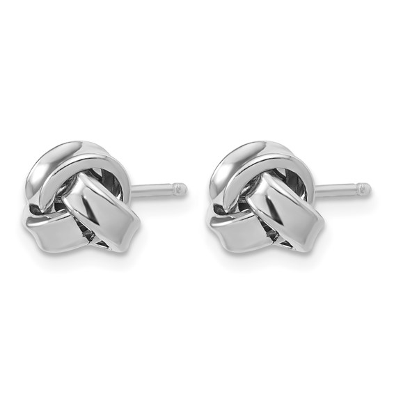Leslie's Sterling Silver Love Knot Post Earrings