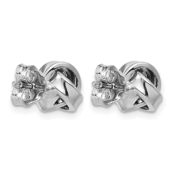 Leslie's Sterling Silver Love Knot Post Earrings