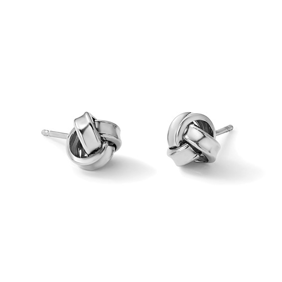 Leslie's Sterling Silver Love Knot Post Earrings