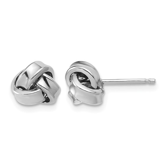 Leslie's Sterling Silver Love Knot Post Earrings