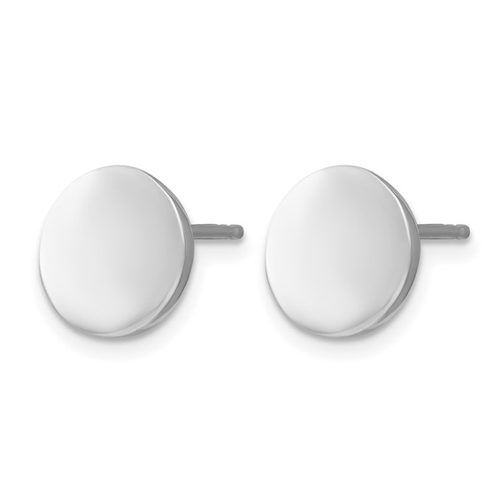 Leslie's Sterling Silver Button Post Earrings