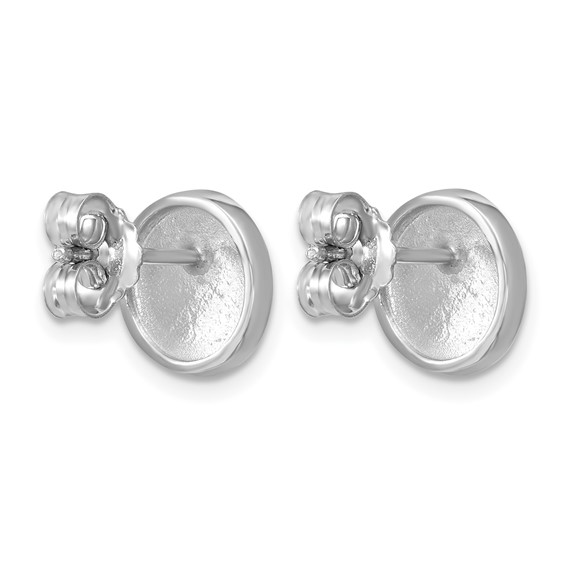 Leslie's Sterling Silver Button Post Earrings