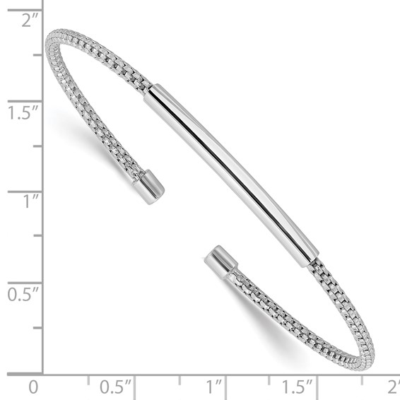 Leslie's Sterling Silver Cuff Bangles