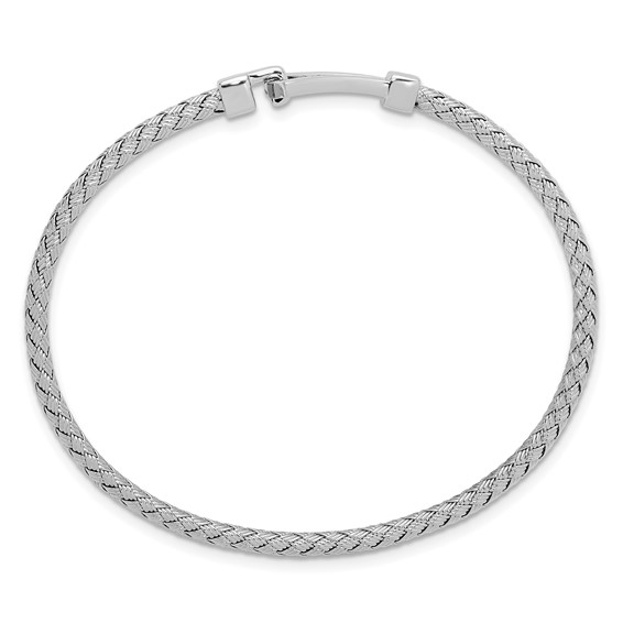 Leslie's Sterling Silver Hook Bangles