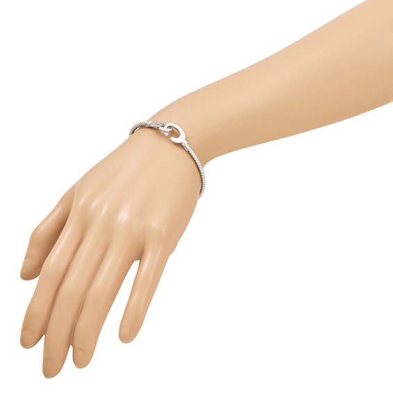 Leslie's Sterling Silver Hook Bangles