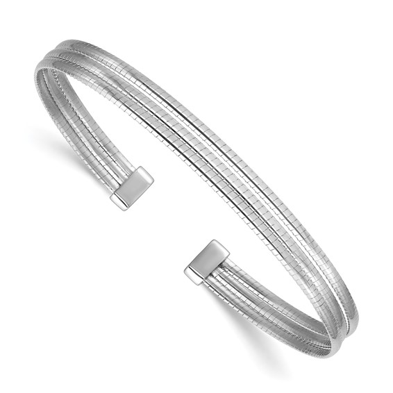 Leslie's Sterling Silver Cuff Bangles