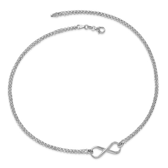 Leslie's Sterling Silver Infinity Necklaces