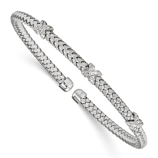 Leslie's Sterling Silver Cuff Bangles