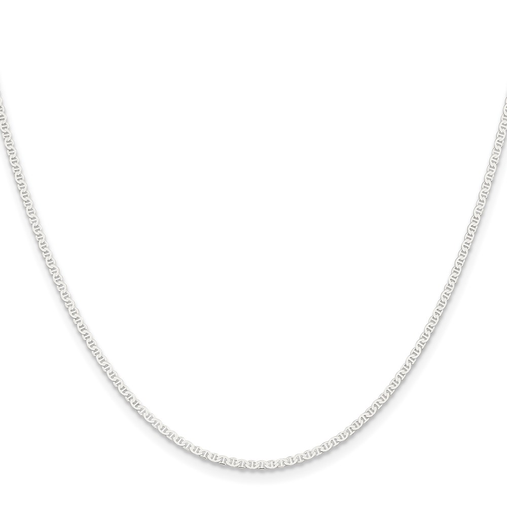 Sterling Silver 1.85mm Flat Anchor Chain (QLFA040-20)