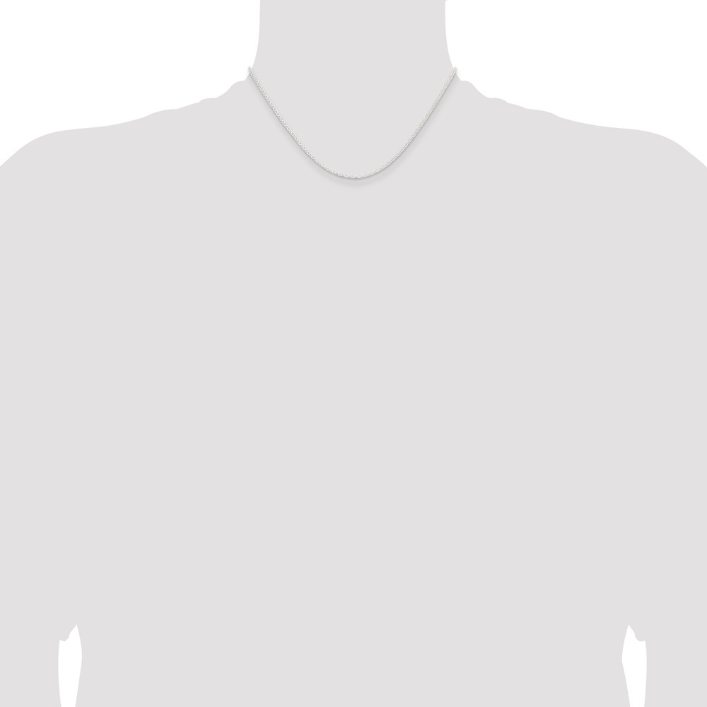 Sterling Silver 1.85mm Flat Anchor Chain (QLFA040-16)