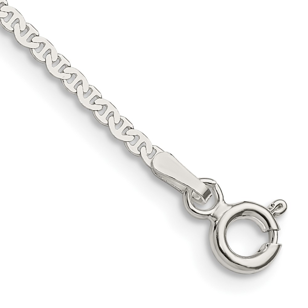 Sterling Silver 1.85mm Flat Anchor Chain (QLFA040-7)