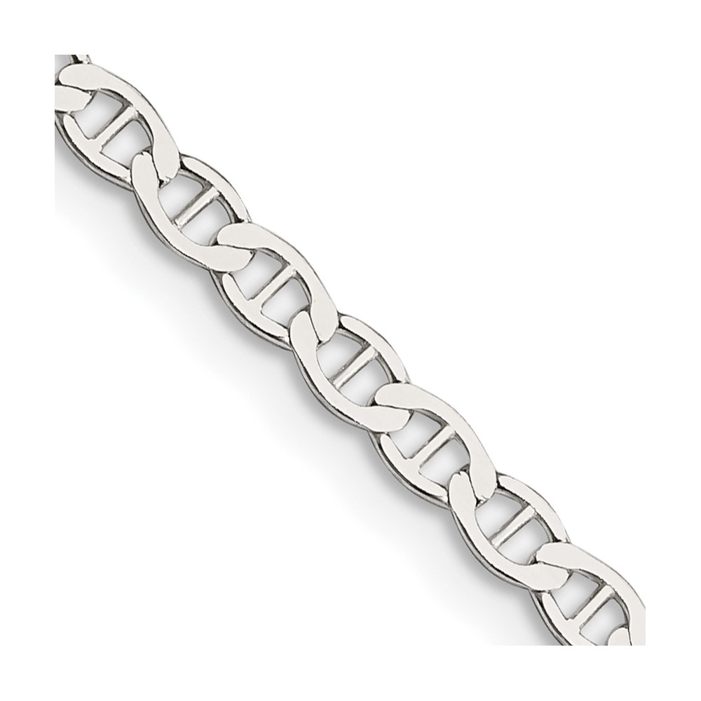Sterling Silver 3.1mm Flat Anchor Chain (QLFA065-16)
