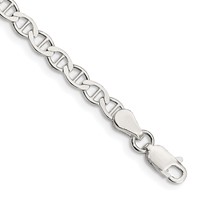 Sterling Silver 4mm Flat Anchor Chain view 1