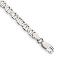 Sterling Silver 4.75mm Flat Anchor Chain view 1