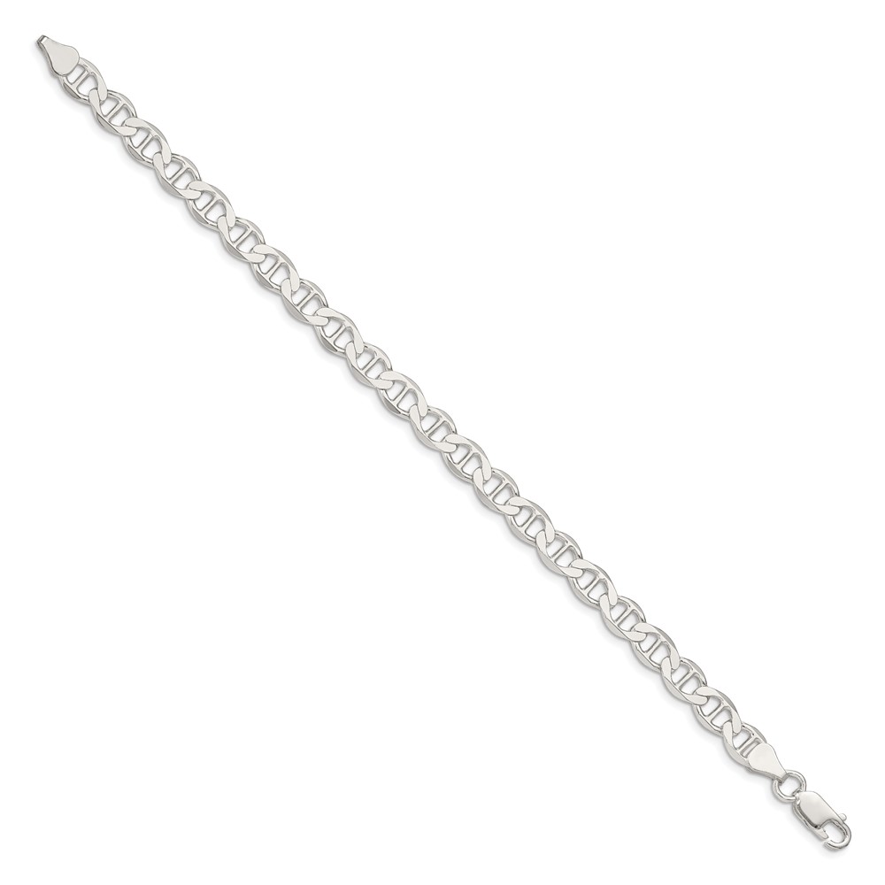 Sterling Silver 7.1mm Flat Anchor Chain (QLFA150-7)