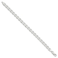 Sterling Silver 7.1mm Flat Anchor Chain view 2