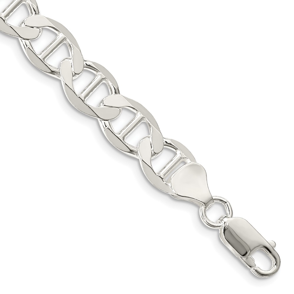Sterling Silver 8.9mm Flat Anchor Chain (QLFA180-9)
