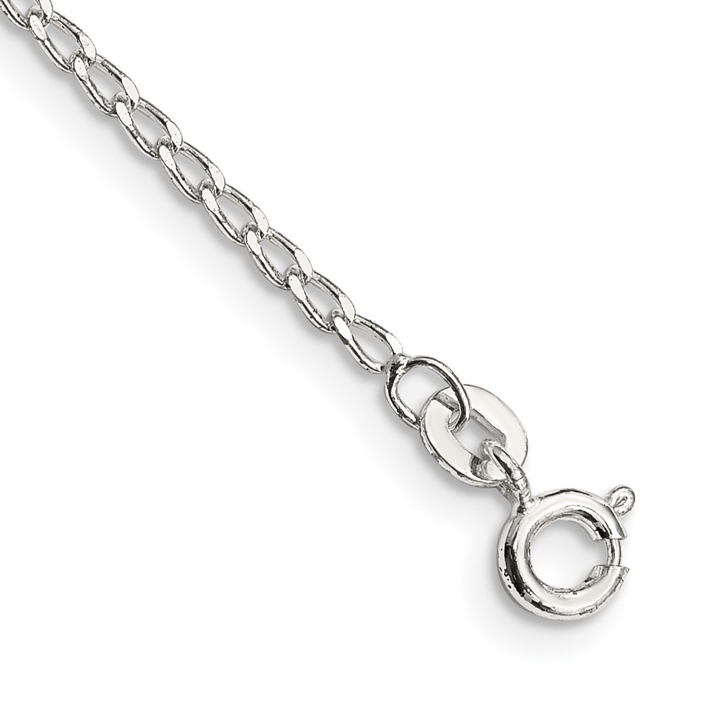 Sterling Silver 1.5mm Open Elongated Link Chain (QLL050-7)