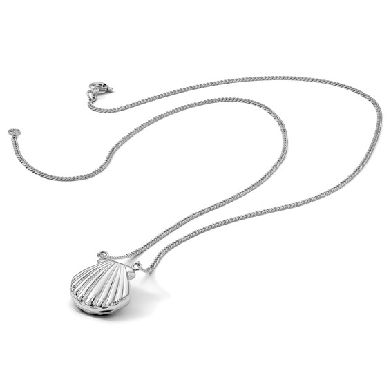 White Night Sterling Silver Rhodium-plated Black and White Diamond Penguin 18 Inch Necklace with 2 Inch Extender